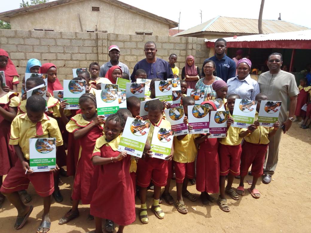 HiiT PLC donates Computer Textbooks to Orphanage Home School in Nyanya, Nassarawa State on 20th February, 2018.